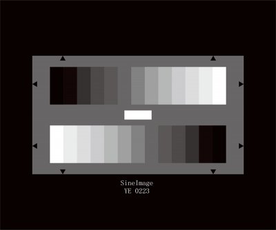 HDTV 灰阶测试卡
