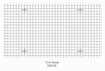 畸变网格测试卡